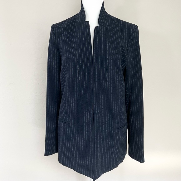 Tommy Hilfiger Navy Pinstripe Blazer - Picture 1 of 6